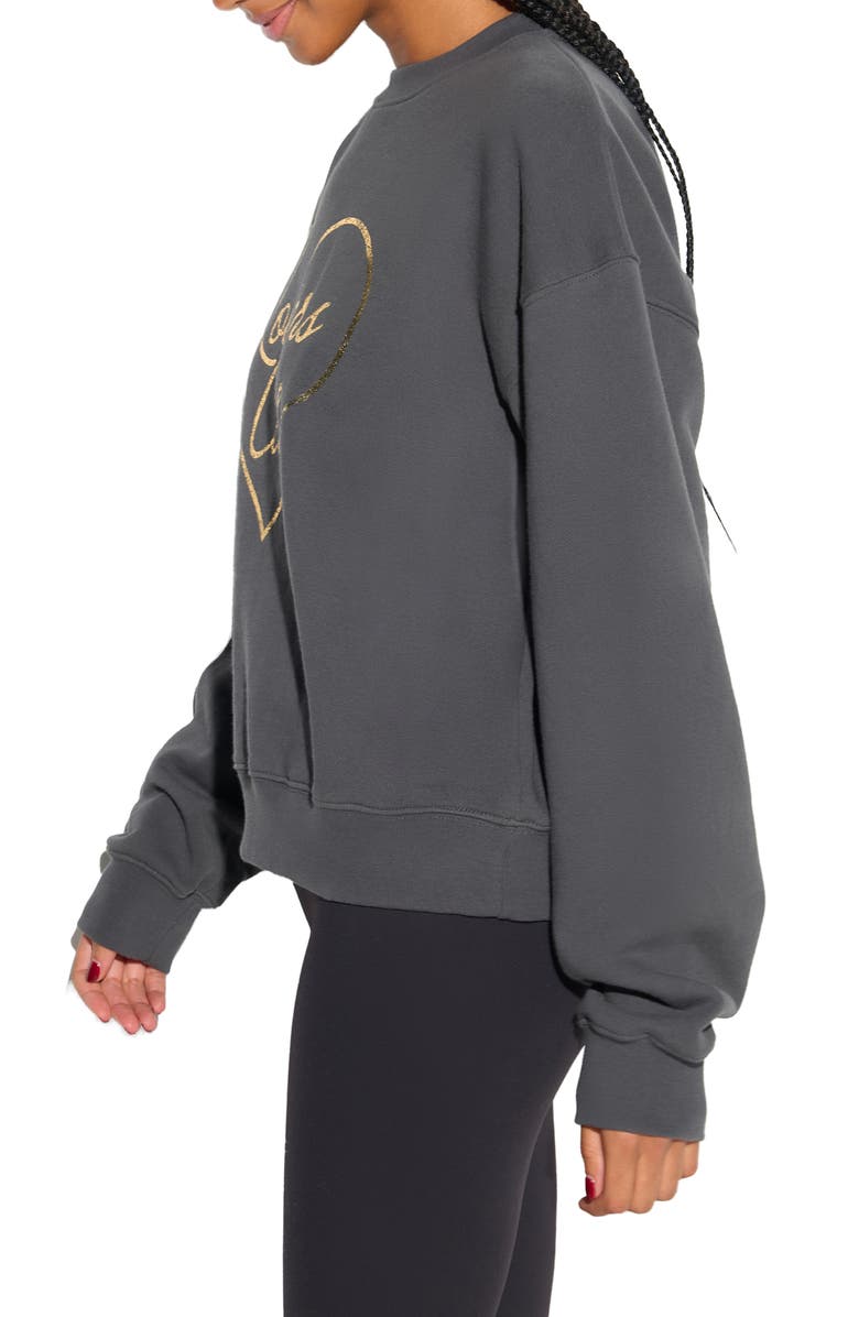 Spiritual Gangster Lovers La Brea Cotton Sweatshirt, Alternate, color, 