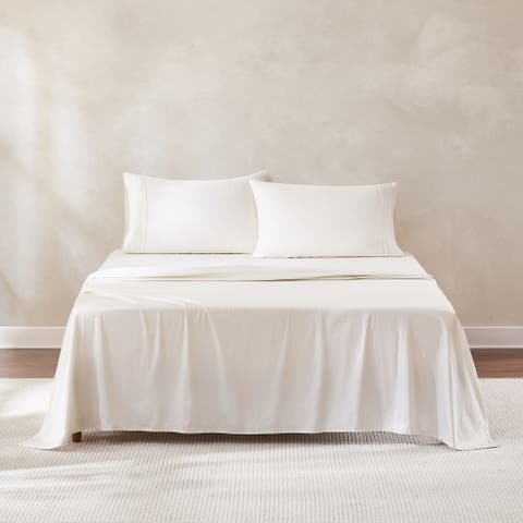 Pleat Cotton Sheet Set