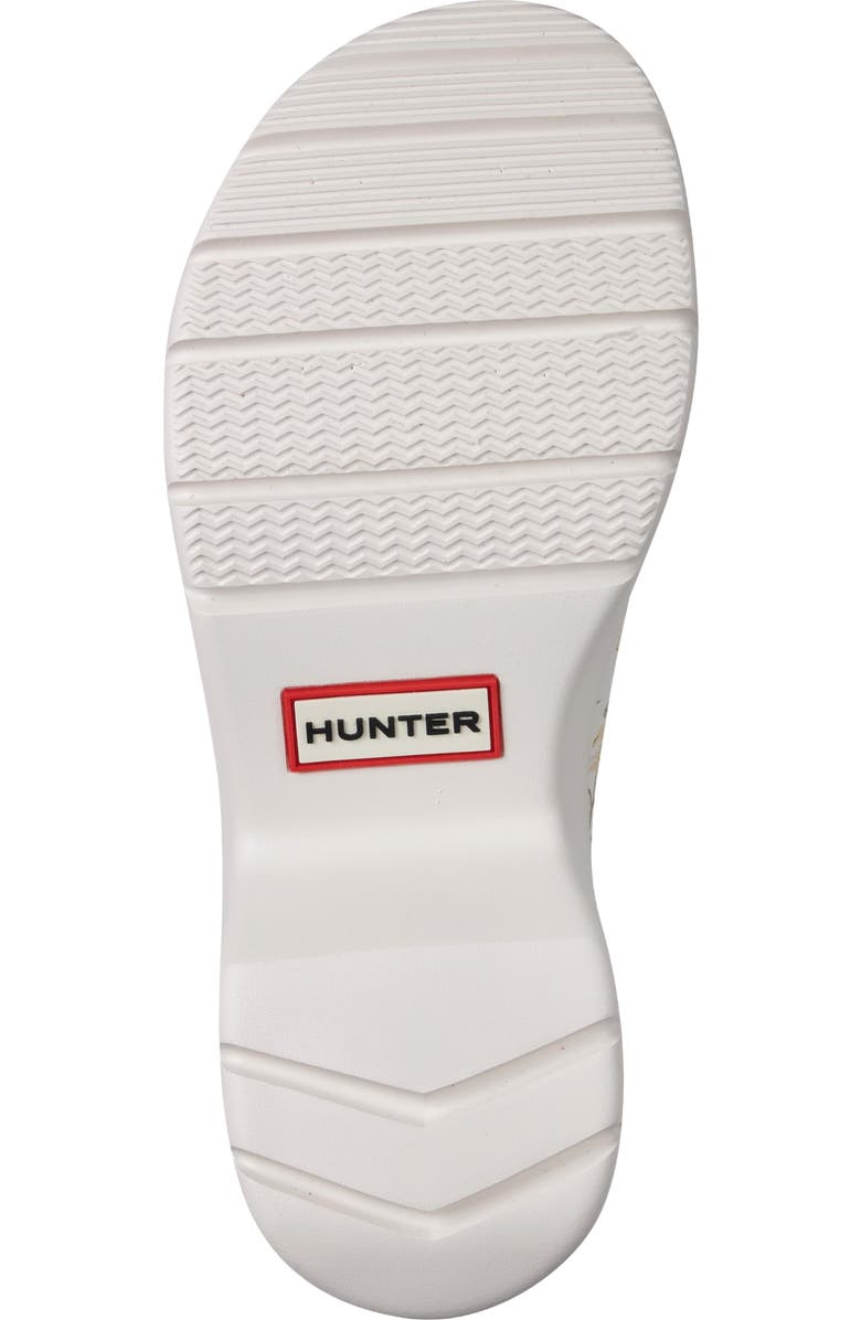 Hunter Anika Floral Waterproof Clog, Alternate, color, Ivory
