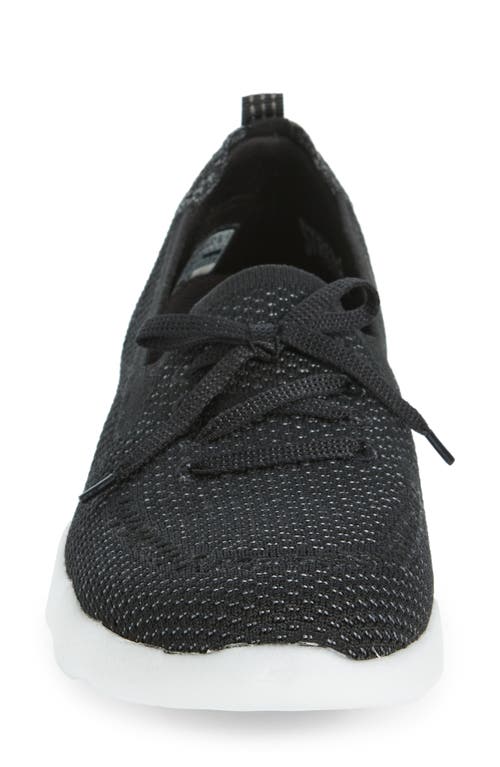 Skechers Massage Fit Lite Sneaker In Black/white