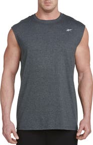 Reebok Big & Tall Performance Jersey Tech Muscle Tee