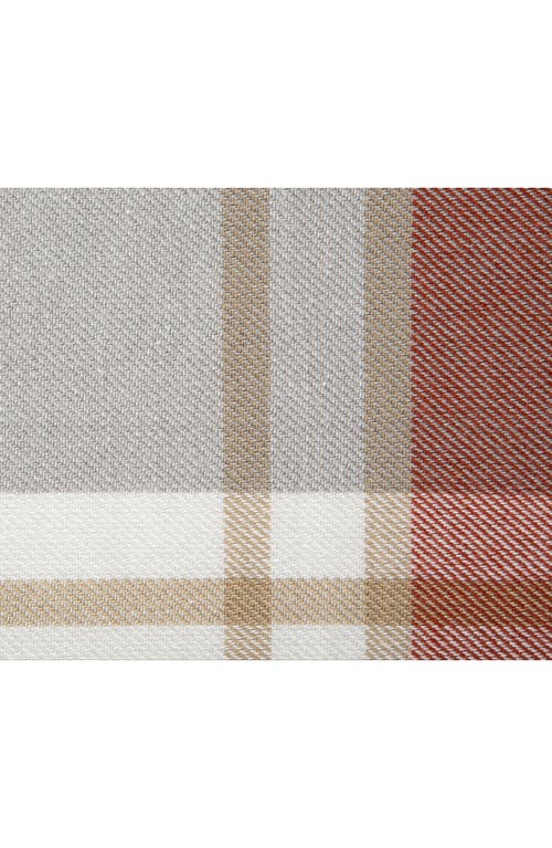 Design Imports Cozy Picnic Plaid Cotton Tablecloth In Gray