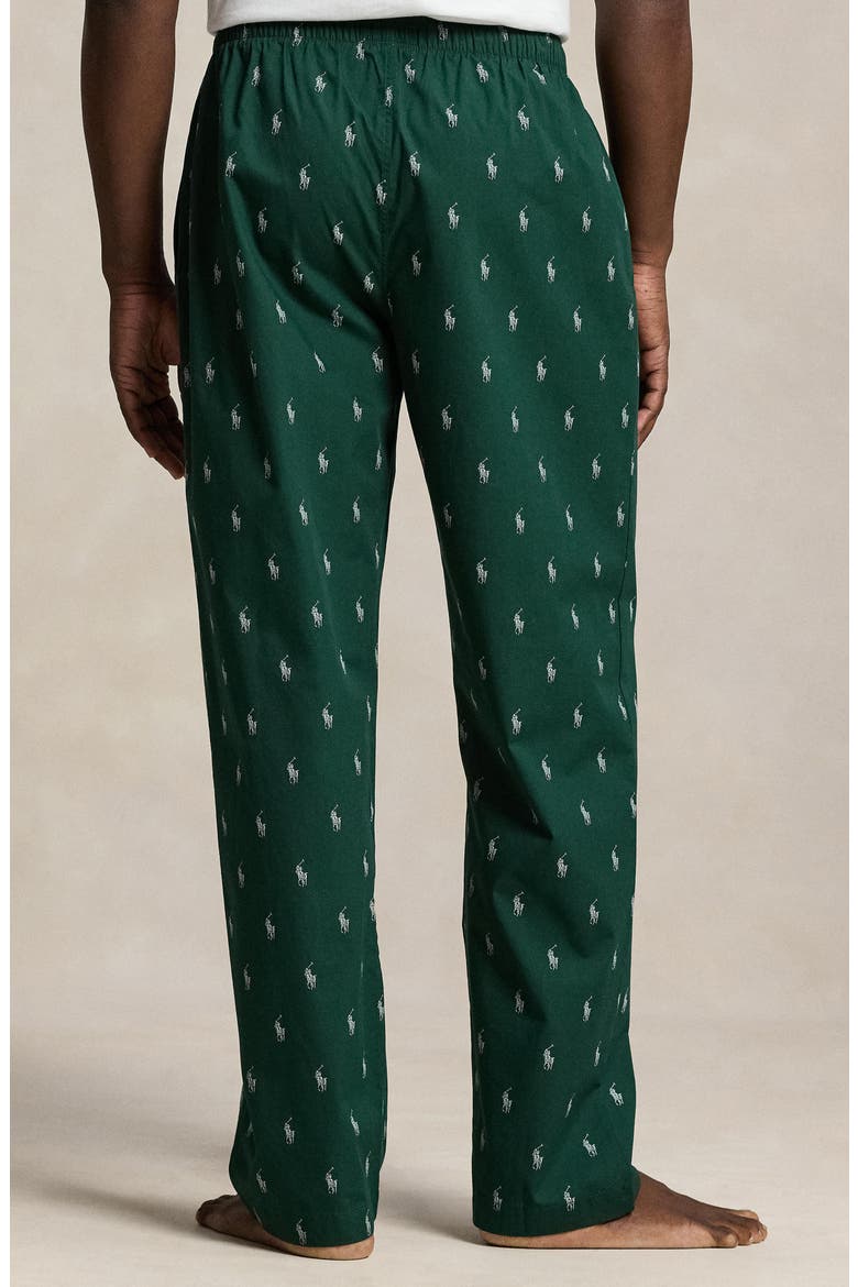 Pony Print Pajama Pants, Alternate, color, COLLEGE GREEN/ NEVIS AOPP