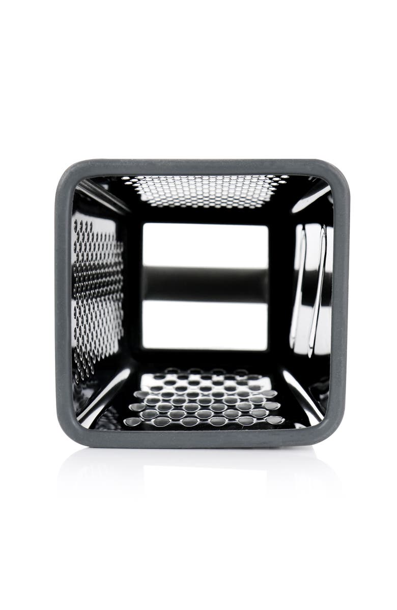 OSTER Stainless Steel Four Sided Box Grater, Alternate, color, Gray