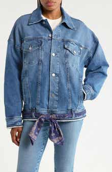 Kendrix Belted Denim Jacket