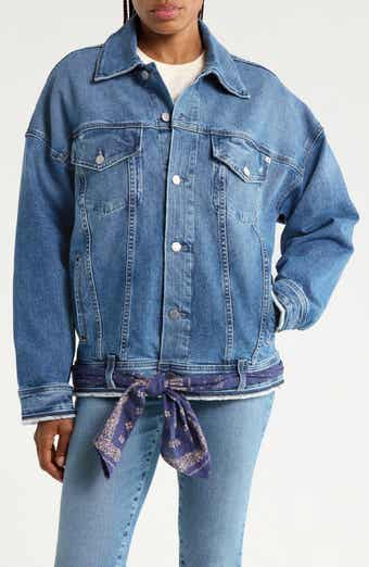 Kendrix Belted Denim Jacket