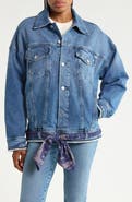 AG Kendrix Belted Denim Jacket