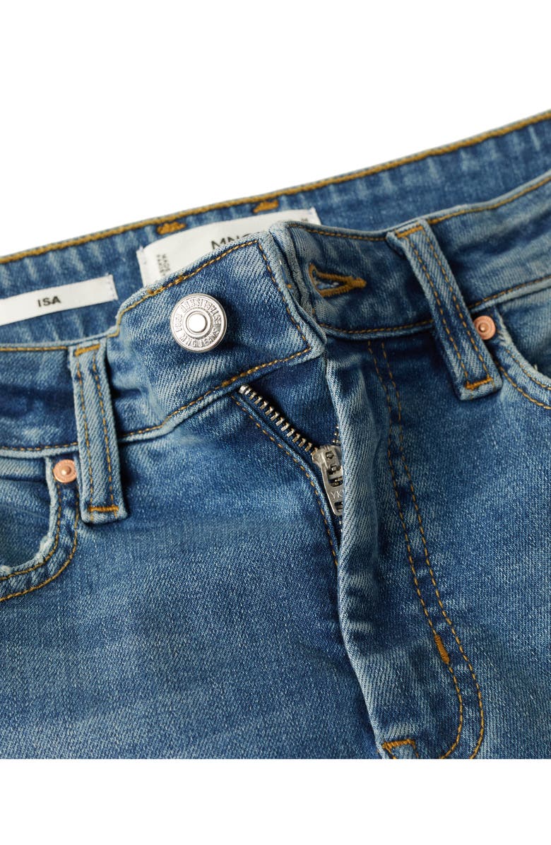 MANGO Crop Skinny Jeans, Alternate, color, 