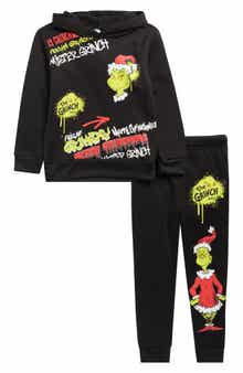 ASSORTED Kids' The Grinch Christmas Hoodie & Joggers Set