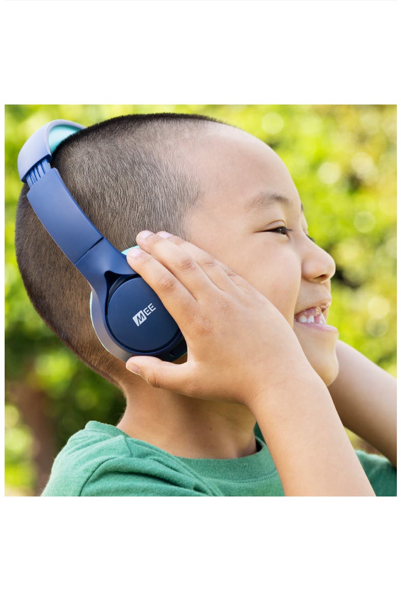 KidJamz KJ45BT Bluetooth Wireless Headphones for Kids, Alternate, color, Blue