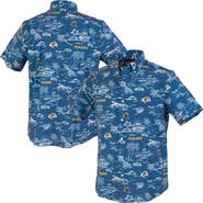 Reyn Spooner Men's Reyn Spooner Royal Los Angeles Rams Kekai Performance Button-Down Top