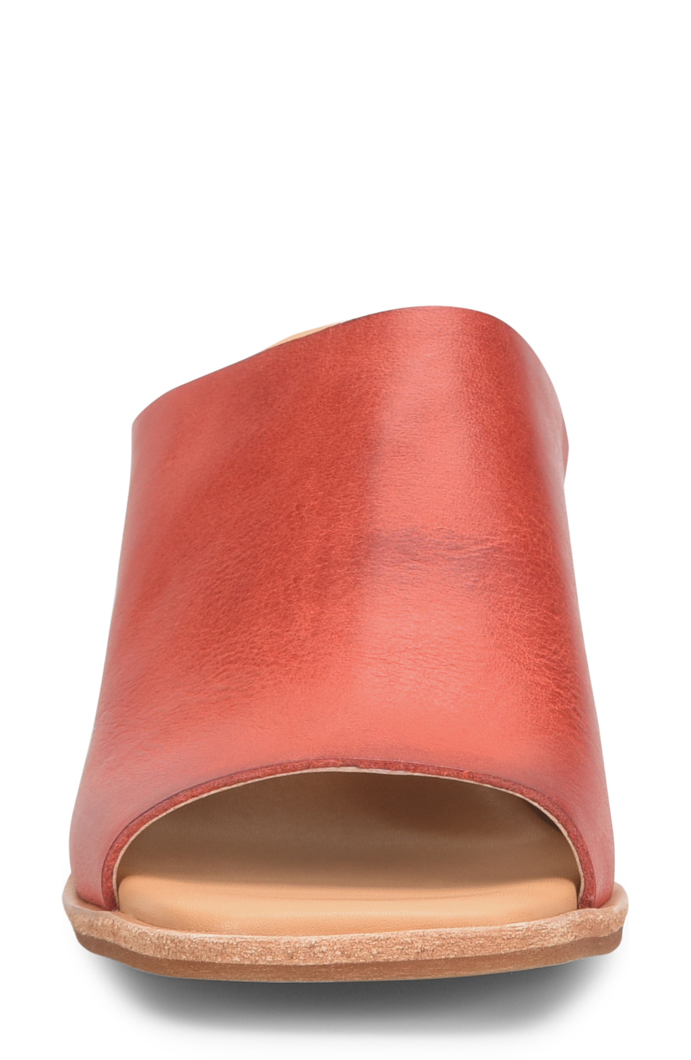 Capri Sandal, Alternate, color, RED LEATHER