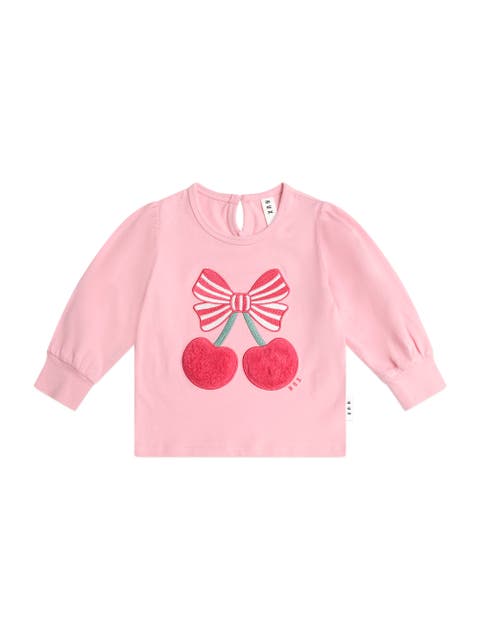 Cherry Pie Puff Sleeve Top (Baby)