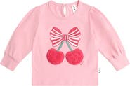 Huxbaby Cherry Pie Puff Sleeve Top