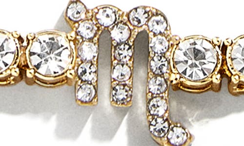 Baublebar Zodiac Slider Bracelet In Scorpio