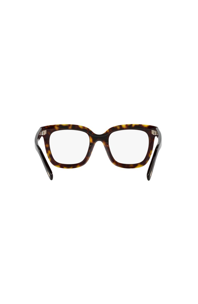 TOM FORD 51mm Square optical glasses, Alternate, color, Tortoise