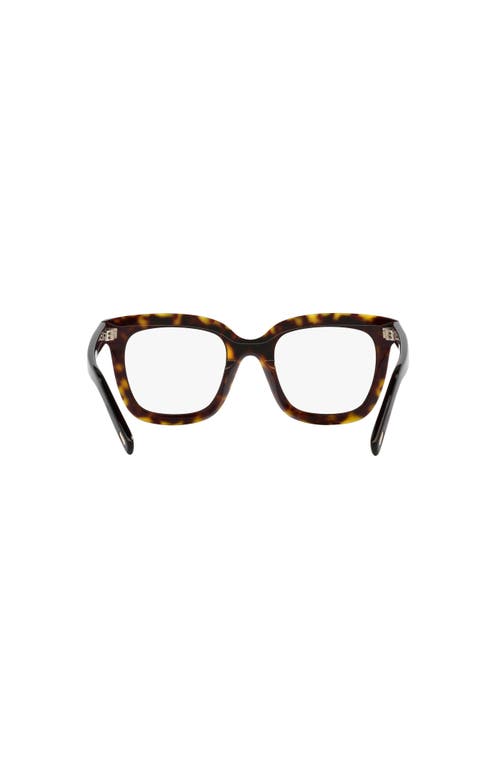 Tom Ford 51mm Square Optical Glasses In Multi