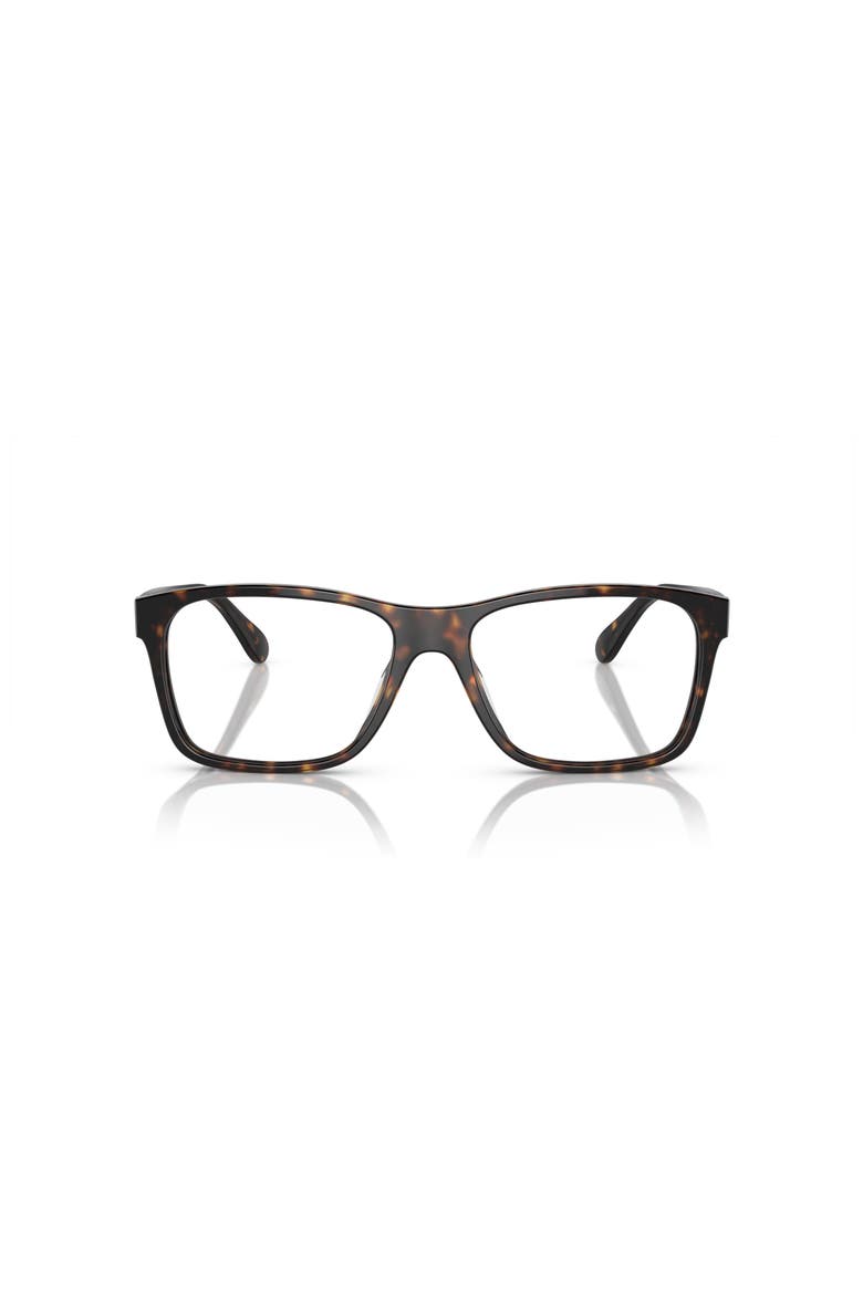 54mm Rectangle optical glasses, Alternate, color, Tortoise