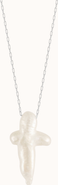 Joiana Jewelry Pearl Cross Necklace