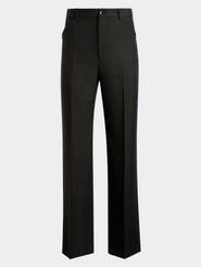 Bally Pants in a Melange Wool Blend