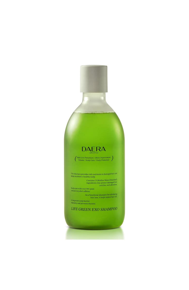 DAERA Life Green Exo Shampoo for Thinning Hair Thickening, 10.24 fl oz, Main, color, Green