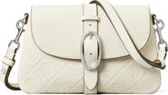 Tory Burch Small T Monogram Soft Pebble Leather Shoulder Bag