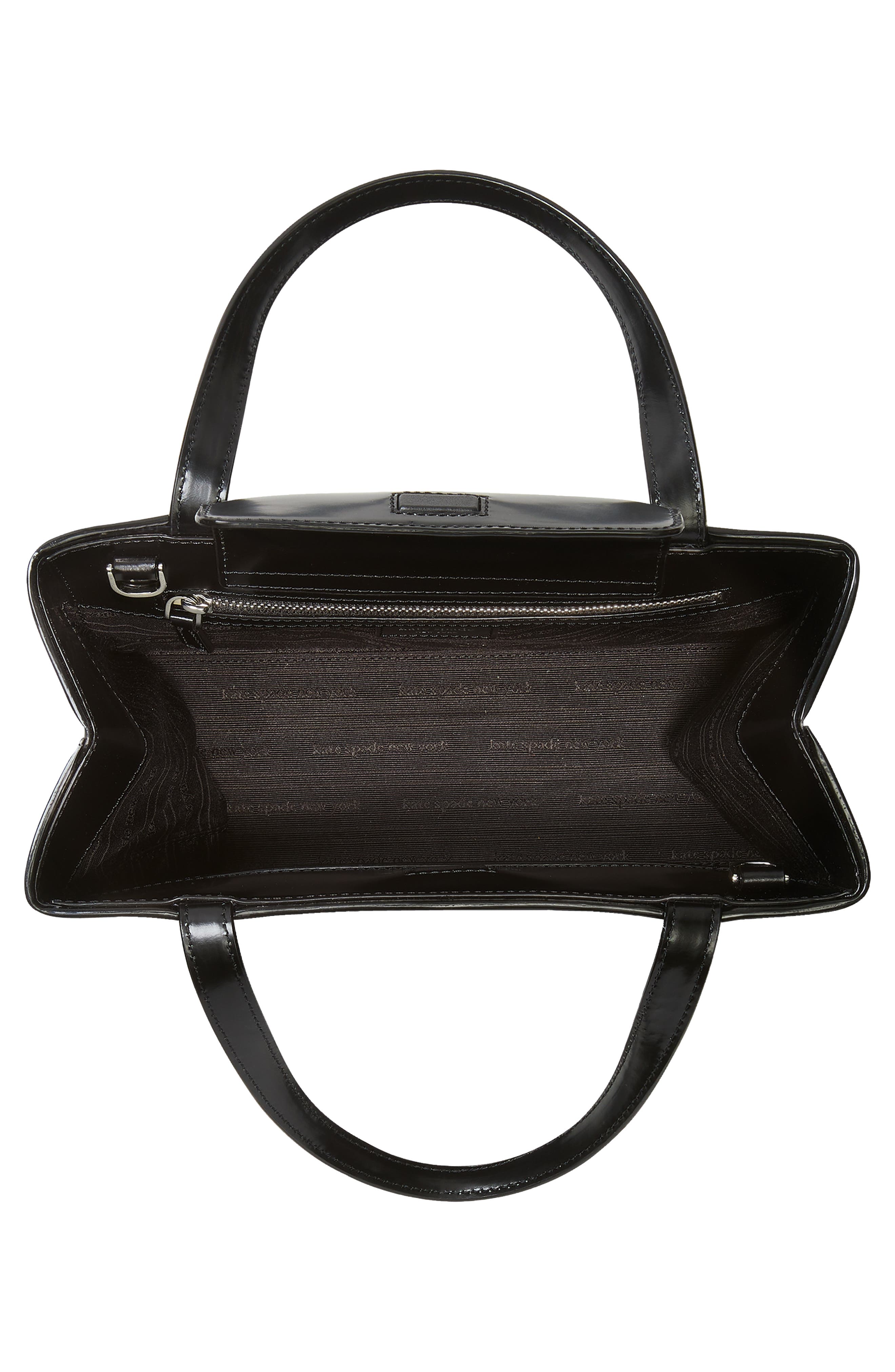 Kate Spade New York sam icon spazzolato small leather tote, Alternate, color, 