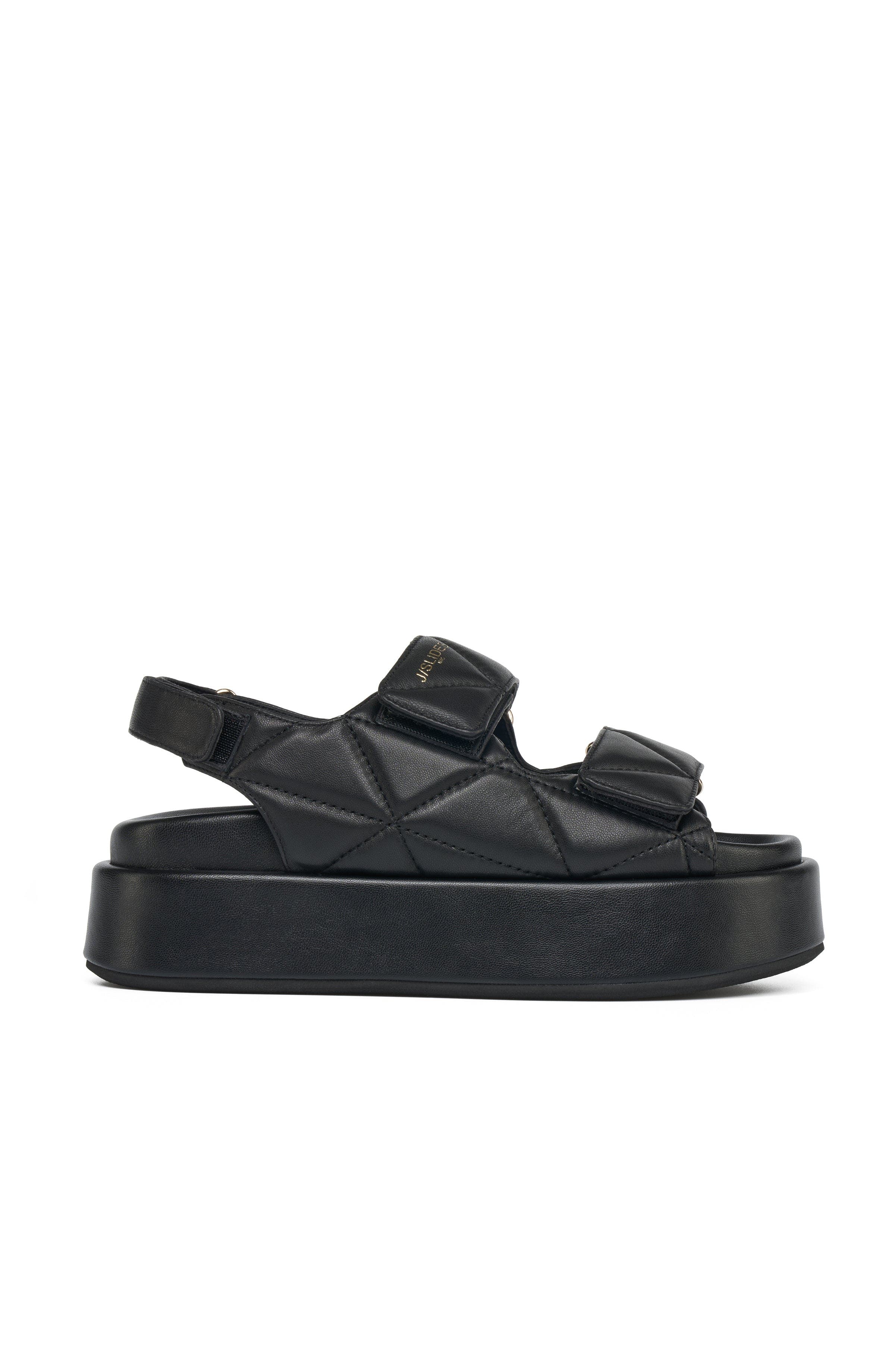 Yolanda Leather Slingback Sandal, Main, color, Black