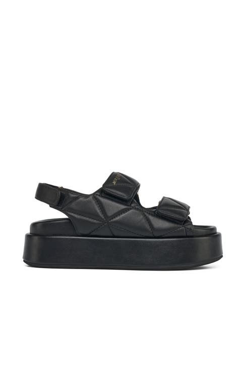Yolanda Leather Slingback Sandal