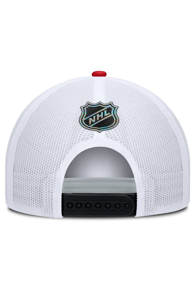 Men's Fanatics Black/White Detroit Red Wings Authentic Pro Rink A-Frame Adjustable Hat, Alternate, color, Black