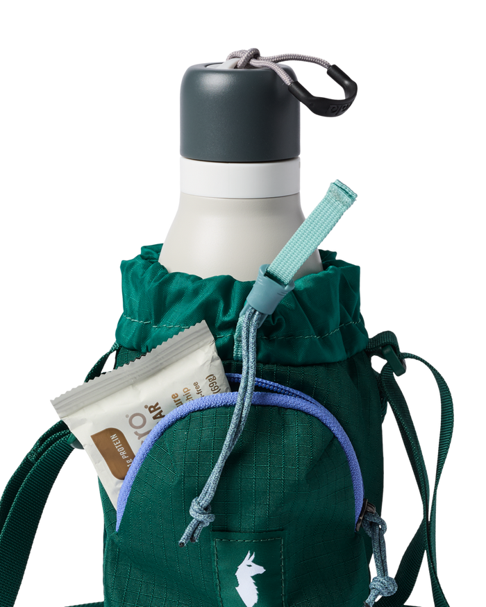 Cotopaxi Todo Water Bottle Sling, Alternate, color, Malachite And Kale