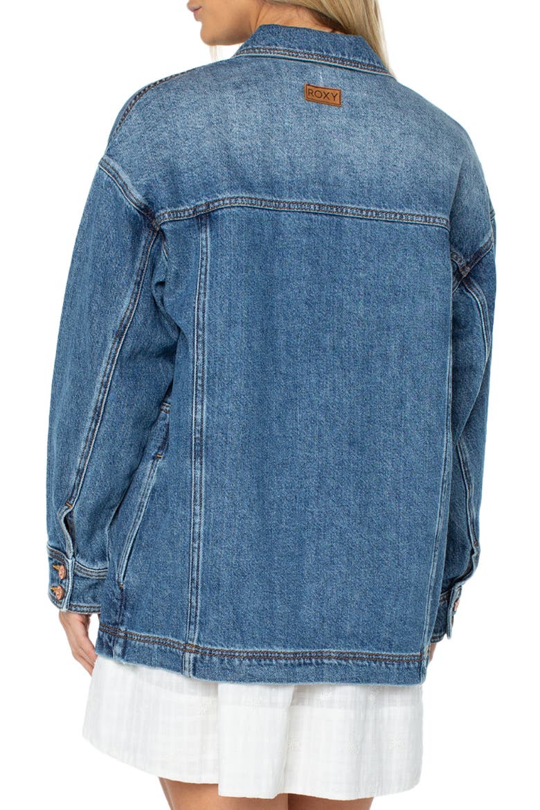 Lost Treasure Denim Jacket, Alternate, color, MOLTEN SHR