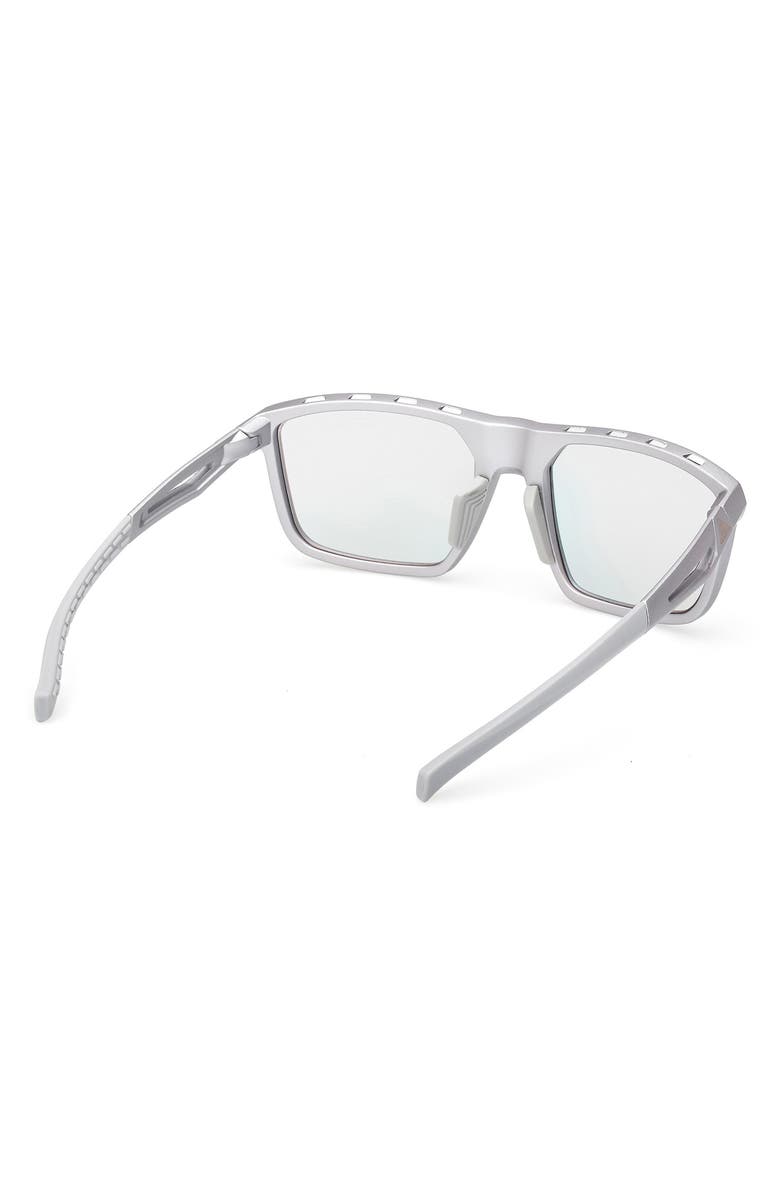 adidas 57mm Navigator Sunglasses, Alternate, color, Grey / Roviex / Photochromic