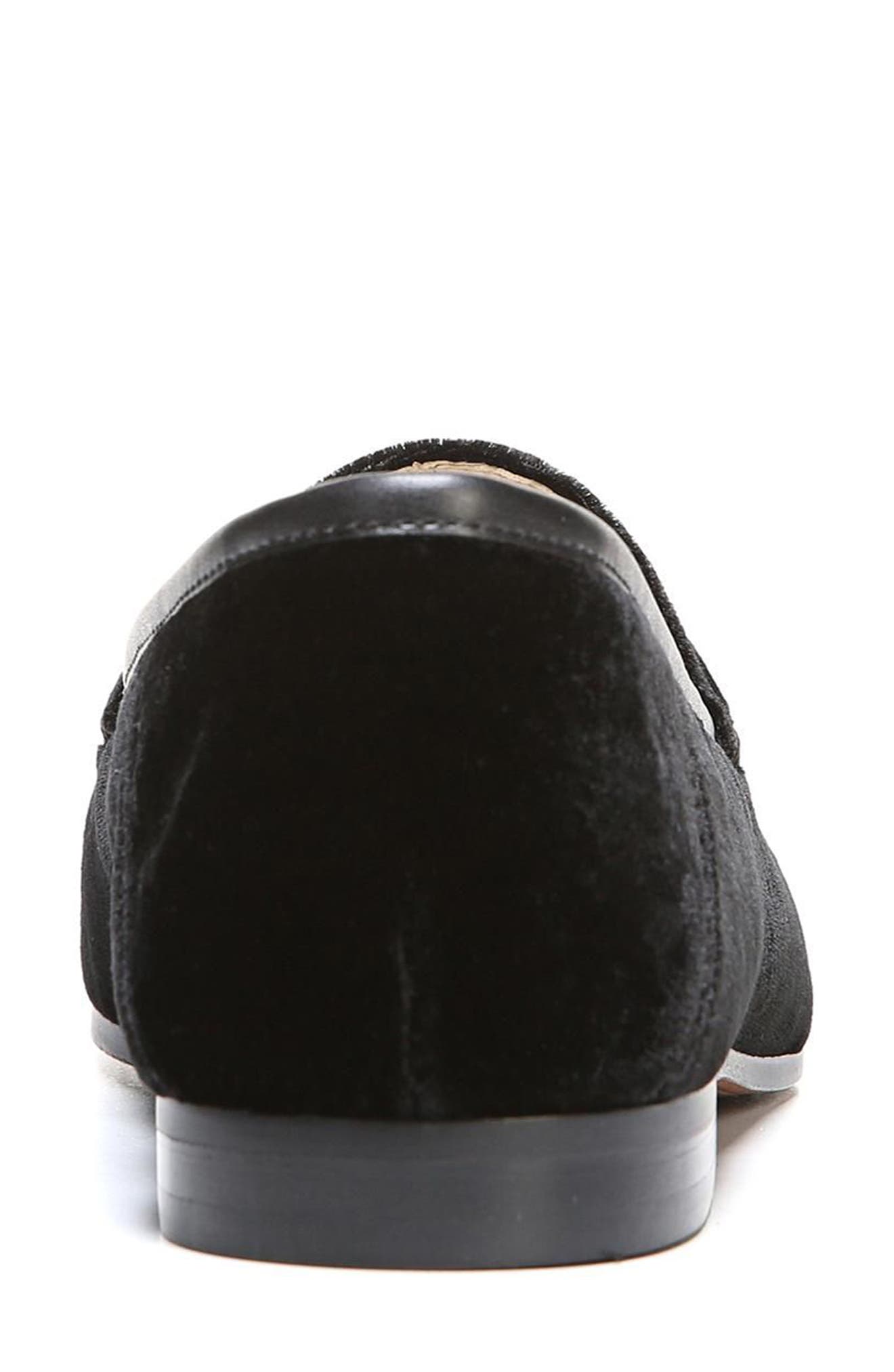 Lior Loafer, Alternate, color, BLACK VELVET