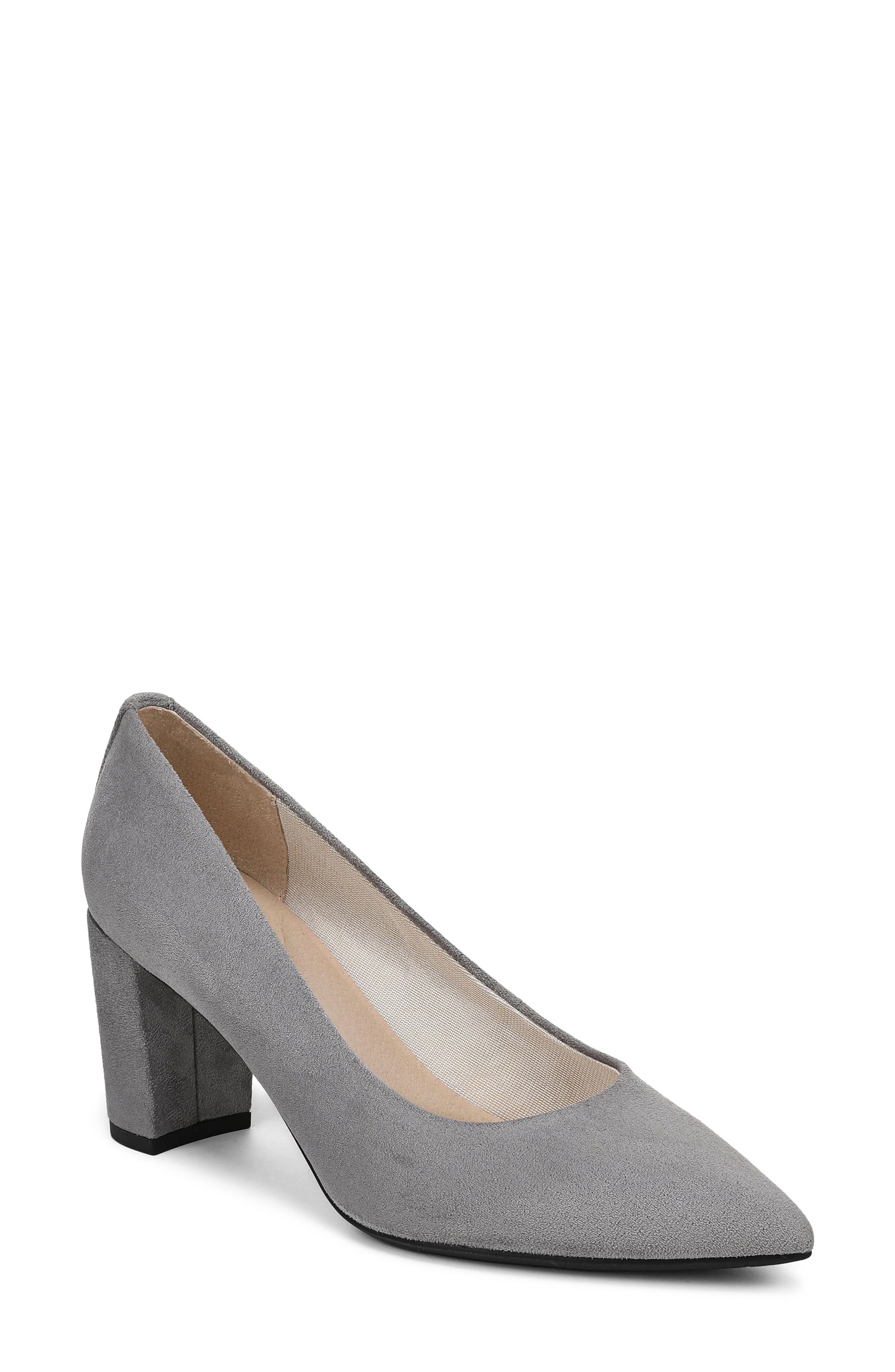 Rebecca Pointed Toe Pump, Main, color, ULT GREY