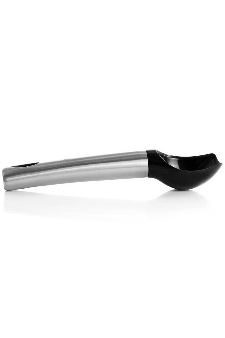 Baldwyn Stainless Steel and Plastic Ice Cream Scoop, Alternate, color, Black
