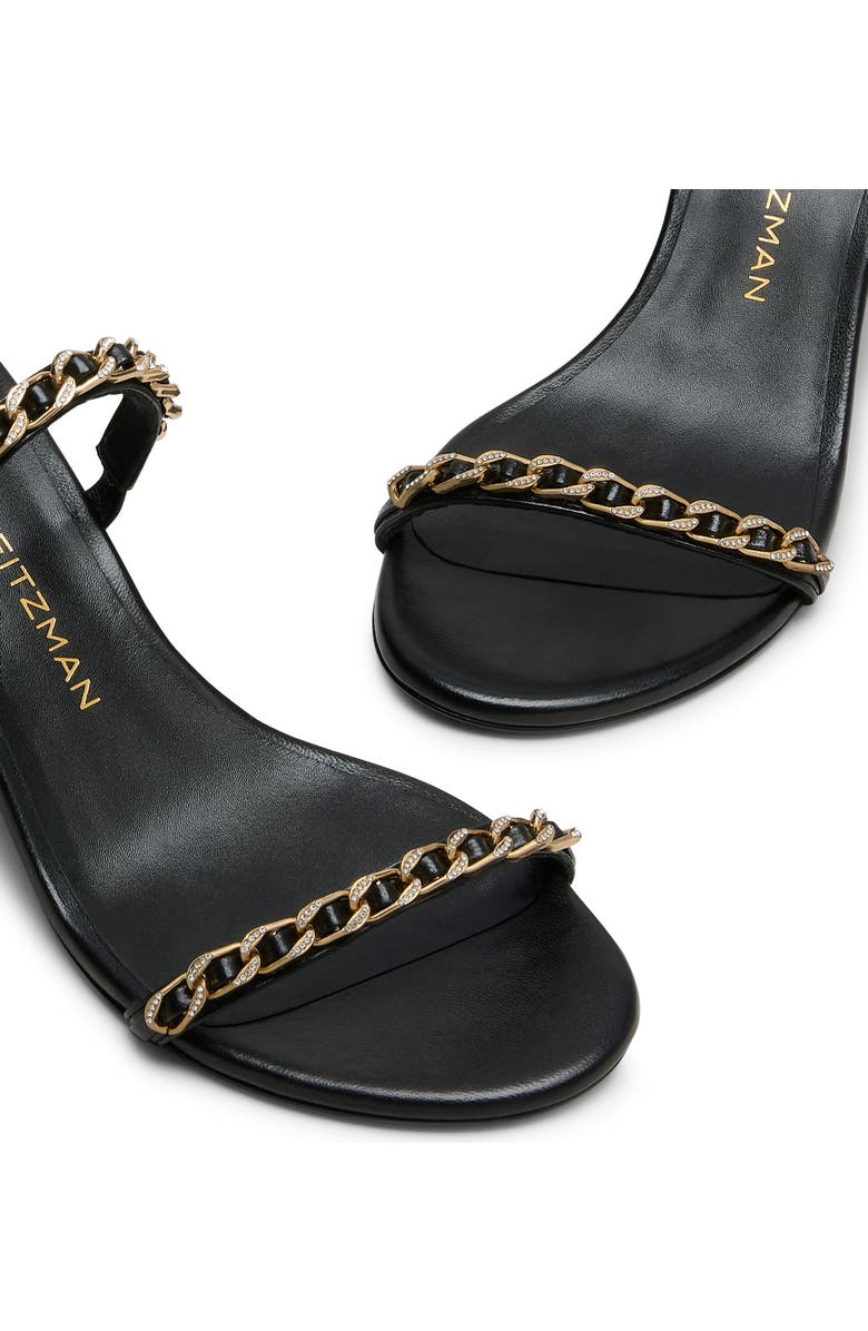 Stuart Weitzman Soluxe Crystal Slide 75, Alternate, color,