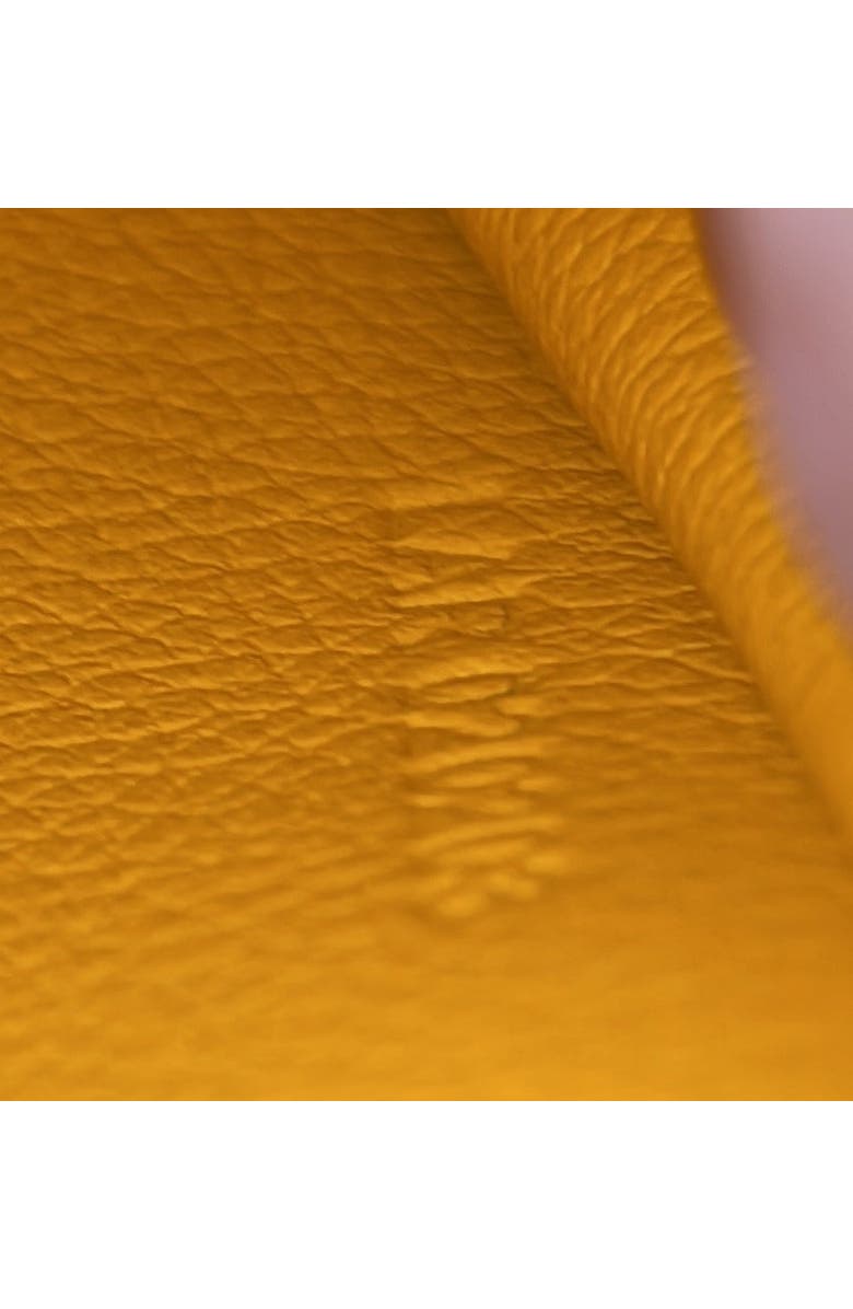 Pre-Owned Goyard Saigon Top Handle Bag Coated Canvas with Leather Mini, Alternate, color, White