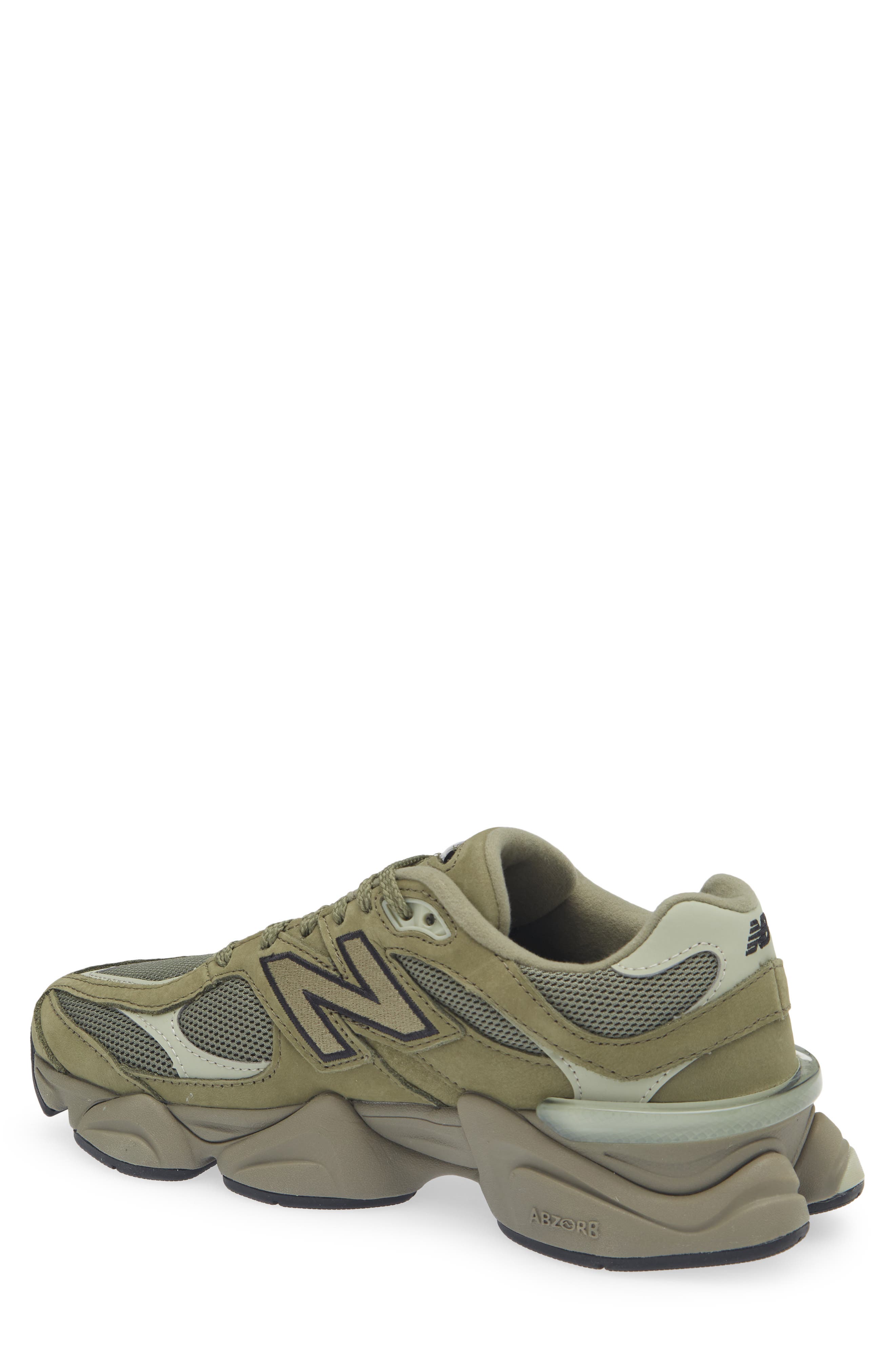 New Balance Gender Inclusive 9060 Sneaker, Alternate, color, Dark Olivine/ Olivine
