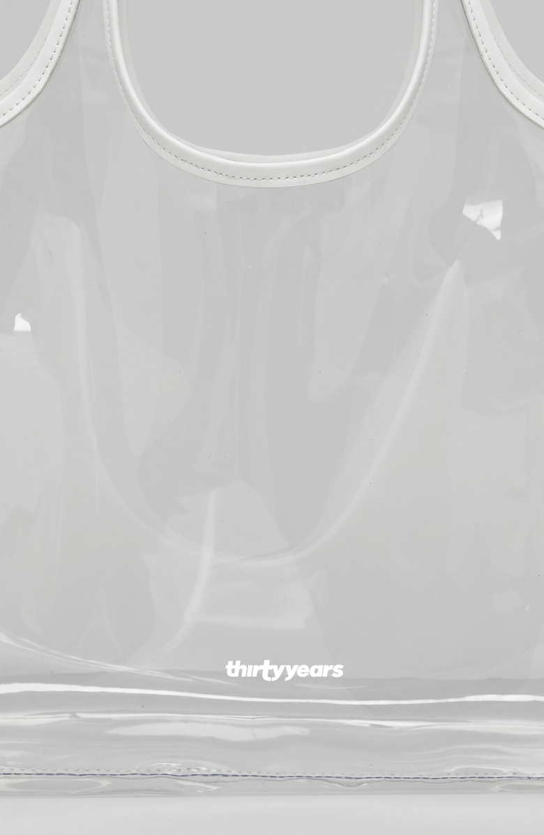 Thirty Years Jelly Clear Tote, Alternate, color, Clear