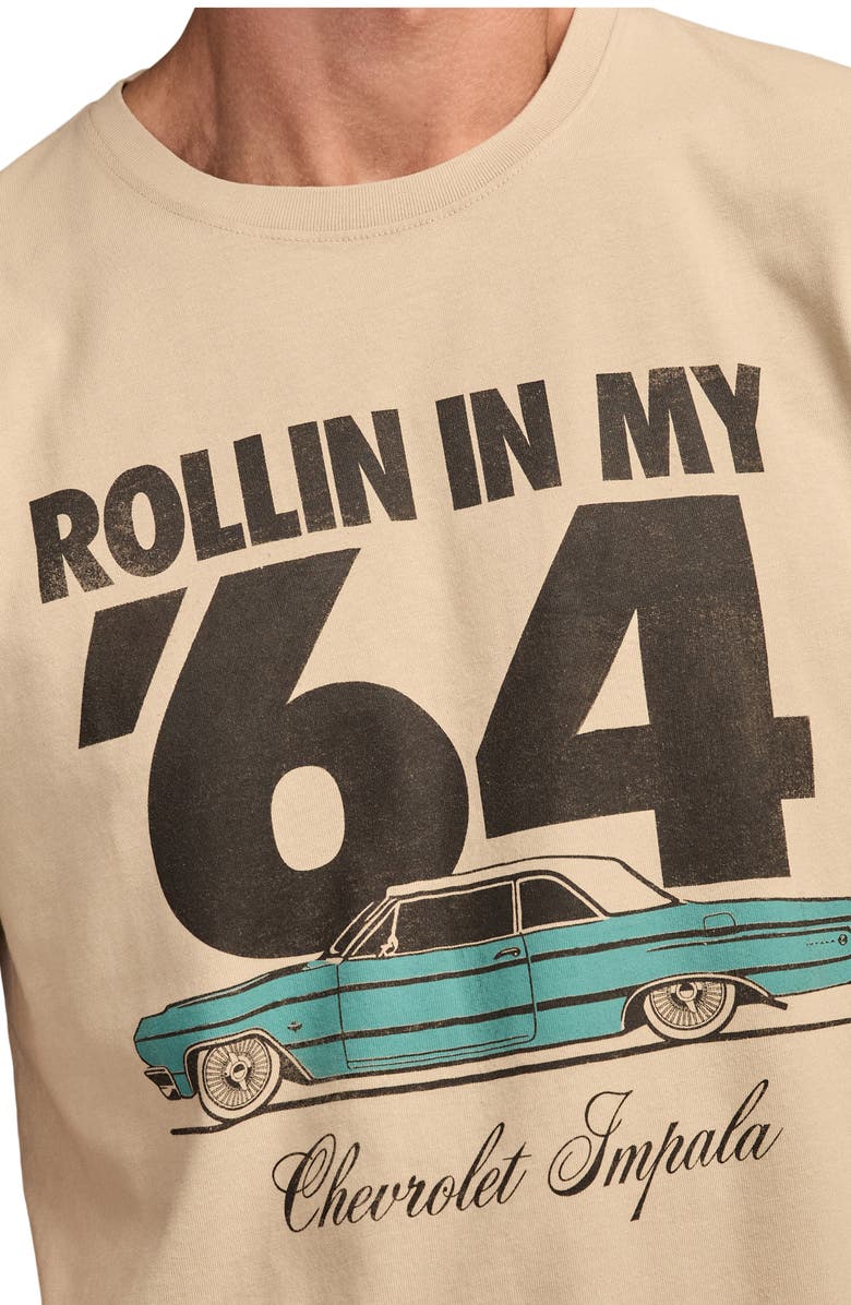 Lucky Brand '64 Chevy Impala Cotton Graphic T-Shirt, Alternate, color,
