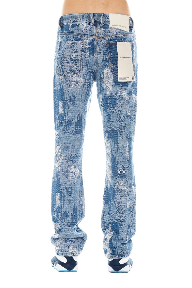 Lenny Ripped Bootcut Jeans, Alternate, color, DIGI