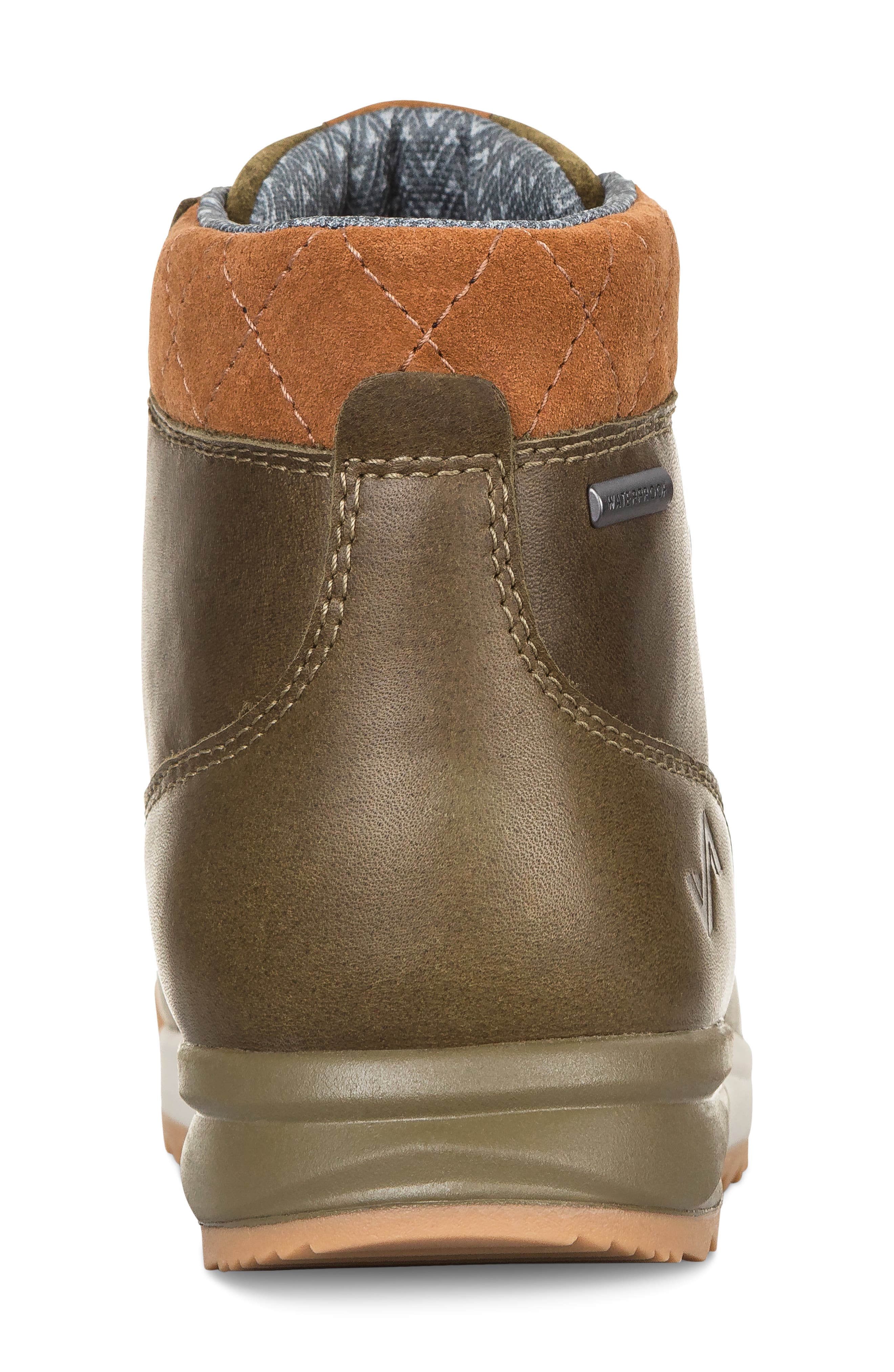 Forsake Patch Waterproof Mid Hiking Boot, Alternate, color, Olive