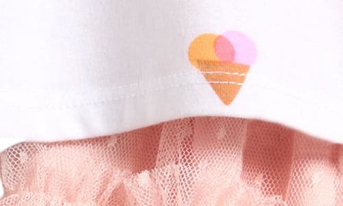 Tucker + Tate Ruffled Graphic T-shirt & Tiered Tutu Skirt Set