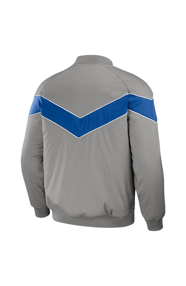 Darius Rucker Collection by Fanatics Men's Darius Rucker Collection by Fanatics Gray New York Mets Baseball Raglan Full-Snap Jacket, Alternate, color, Gray