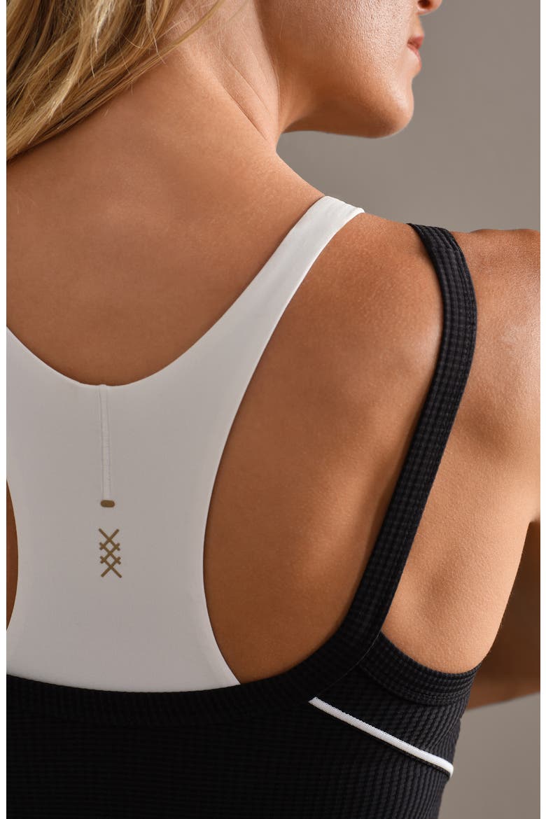 Doubletake Layer Sports Bra, Alternate, color, PURE BLACK