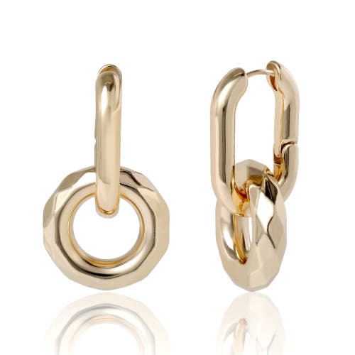 Bcbg Gold Link Drop Earrings In Gold