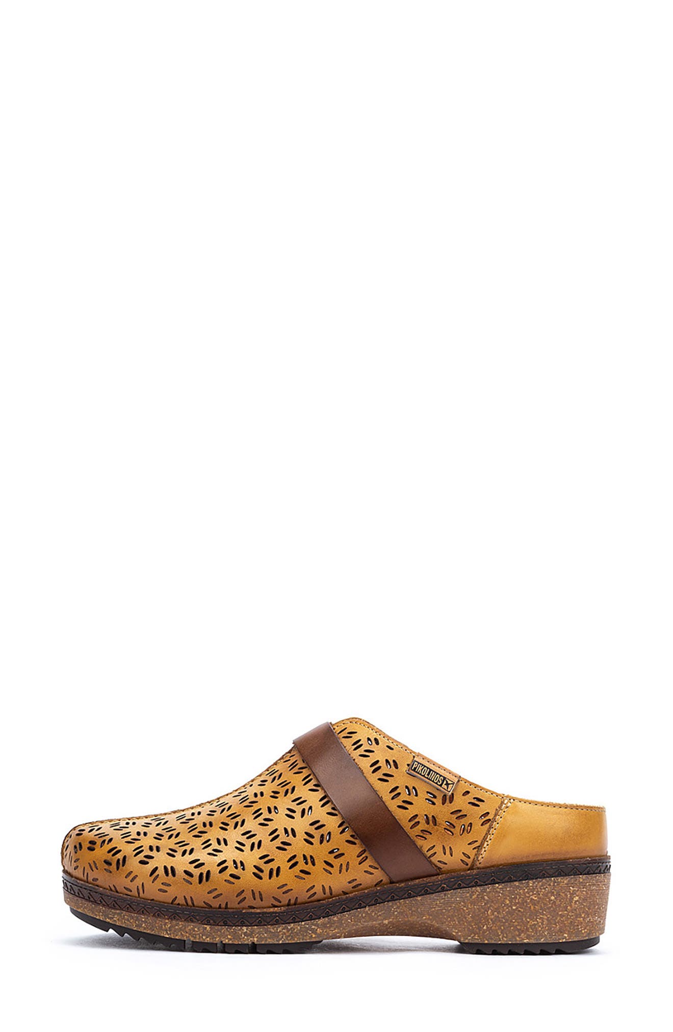Granada Wow Perforated Clog, Alternate, color, HONEY