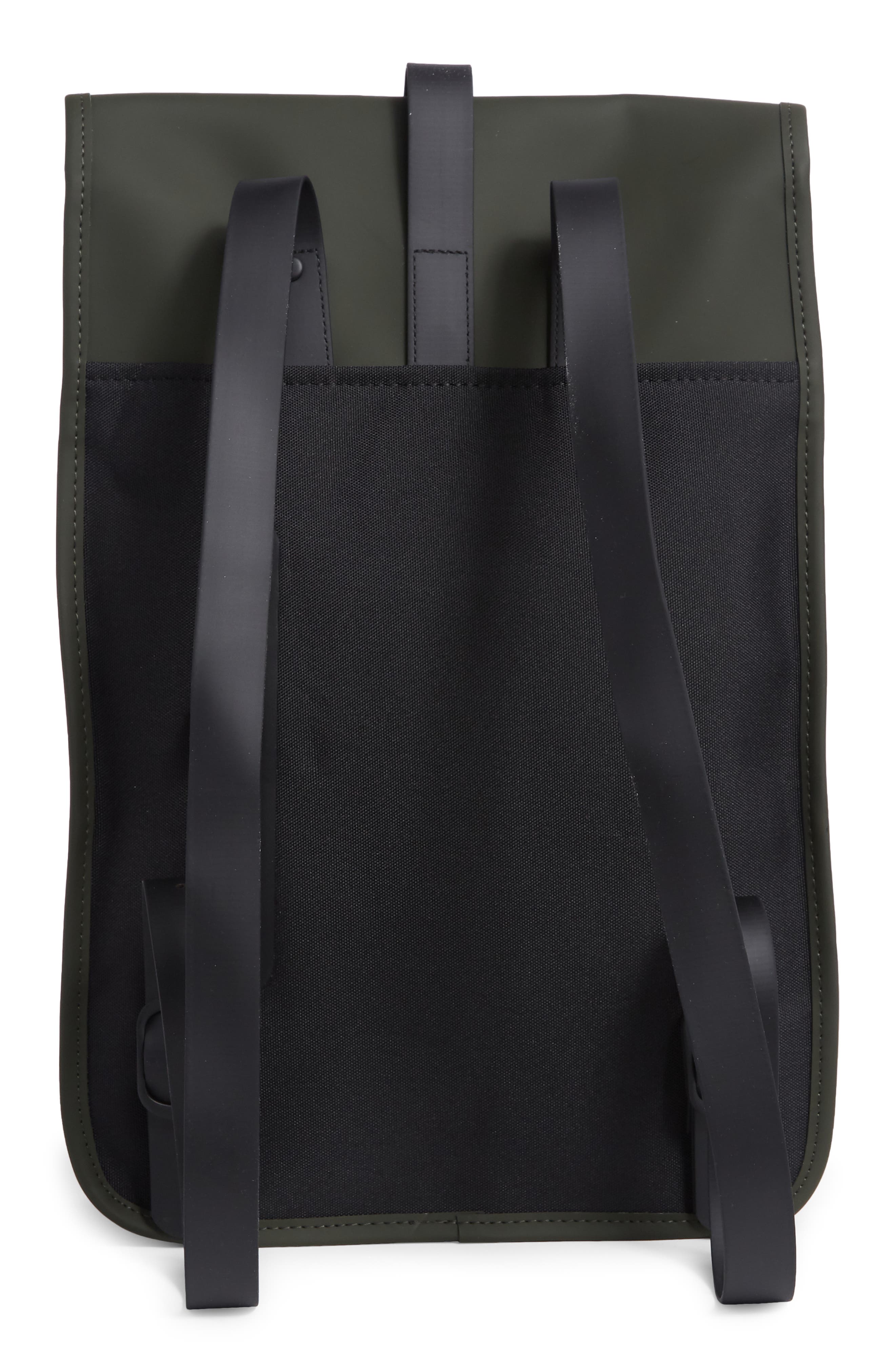 Rains Mini Waterproof Backpack, Alternate, color, Green