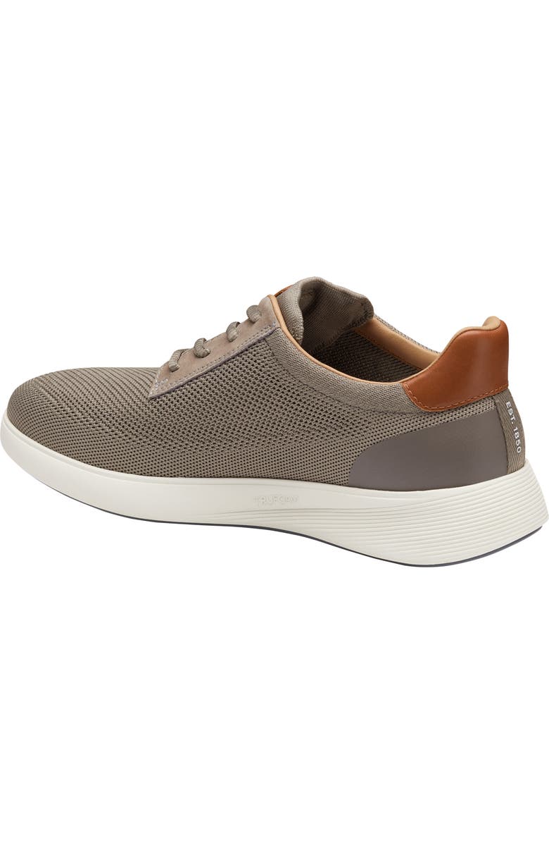 Johnston & Murphy Ackerson Knit Plain Toe Sneaker, Alternate, color, Gray Knit